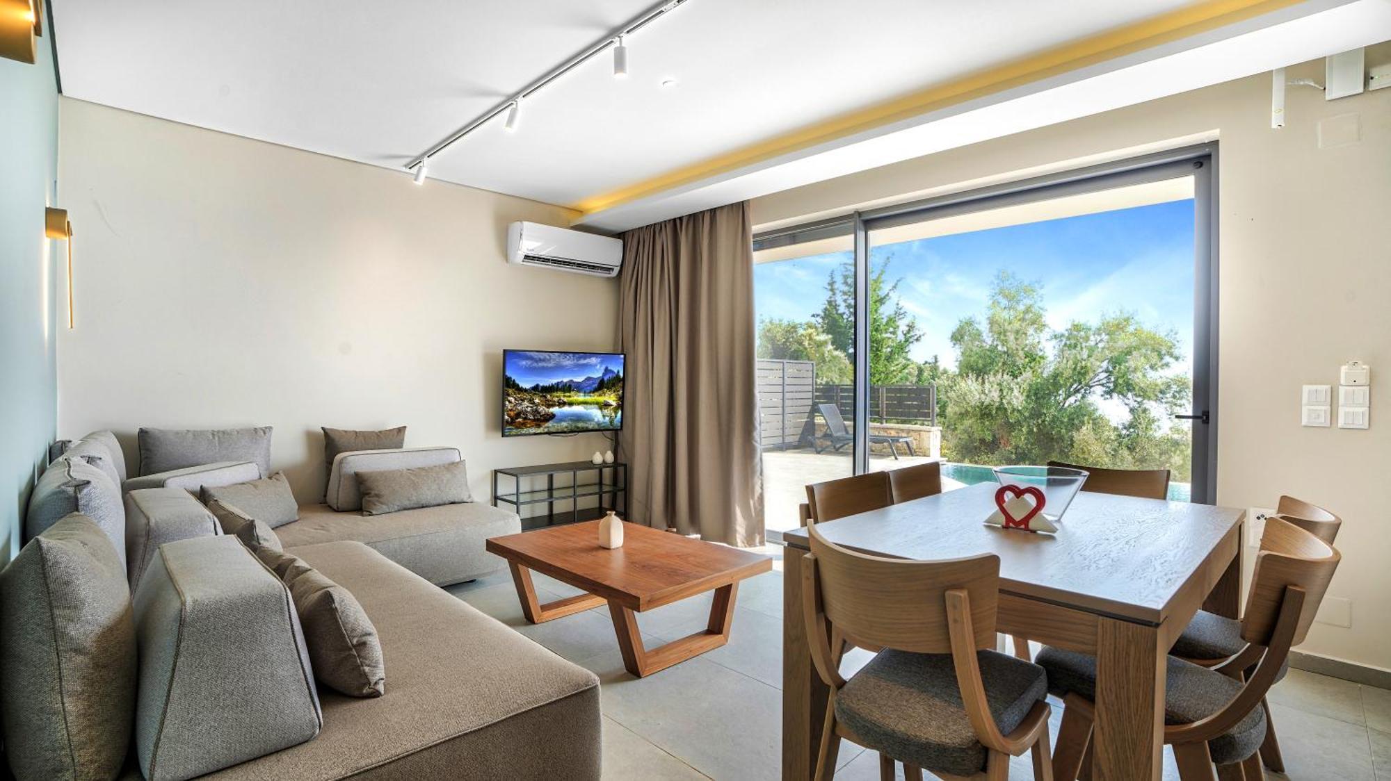 Ecstasy Luxury Villas Apolpaina ภายนอก รูปภาพ