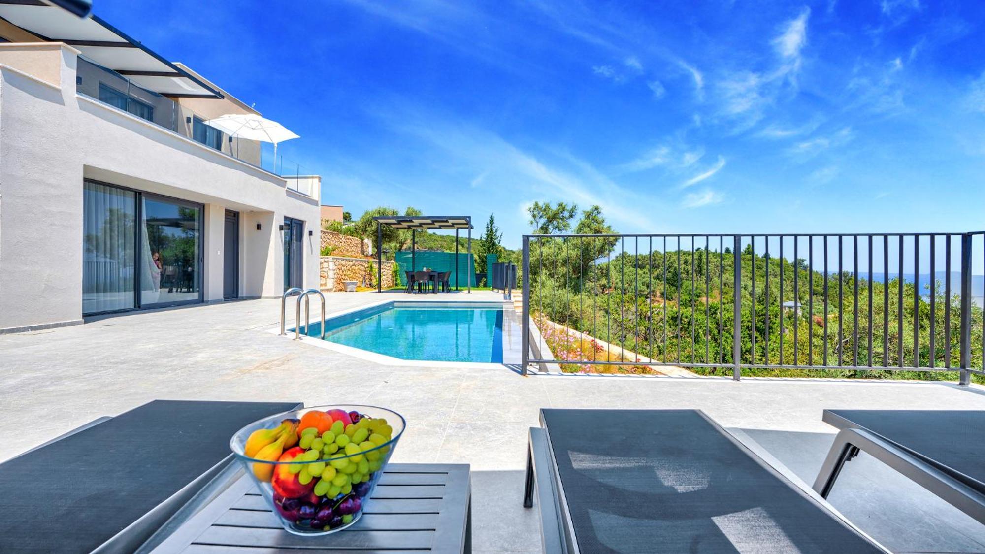 Ecstasy Luxury Villas Apolpaina ภายนอก รูปภาพ