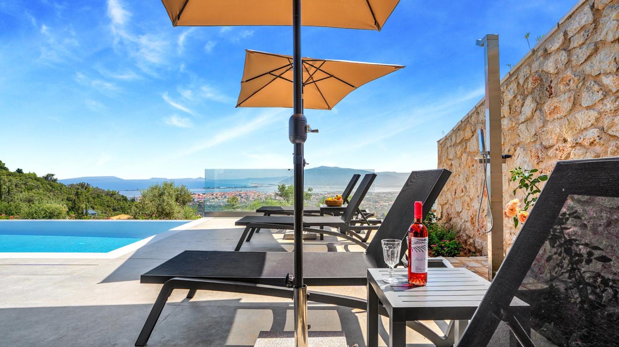 Ecstasy Luxury Villas Apolpaina ภายนอก รูปภาพ