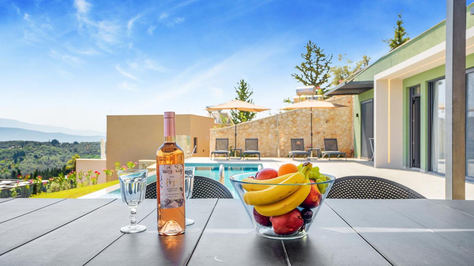 Ecstasy Luxury Villas Apolpaina ภายนอก รูปภาพ